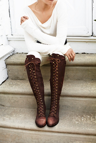 free people cleo to the knee boot