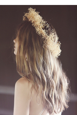Babys Breath Flower Crown